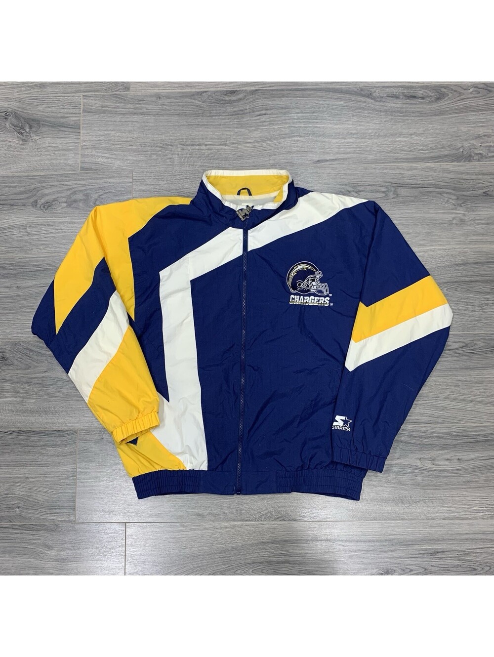 Vintage 1990S Starter San Diego Chargers Jacket Large Rare Men’s Windbreaker